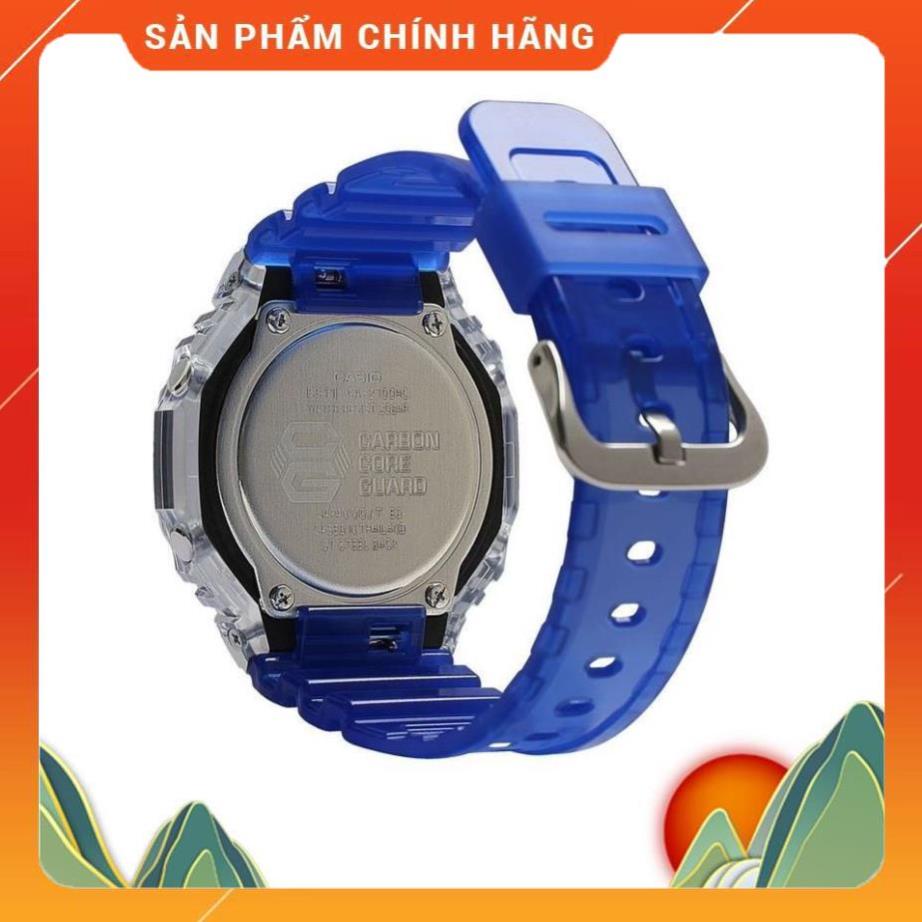 Đồng Hồ Casio Nam Dây Nhựa GSHOCK GA-2100HC-2ADR Chính Hãng