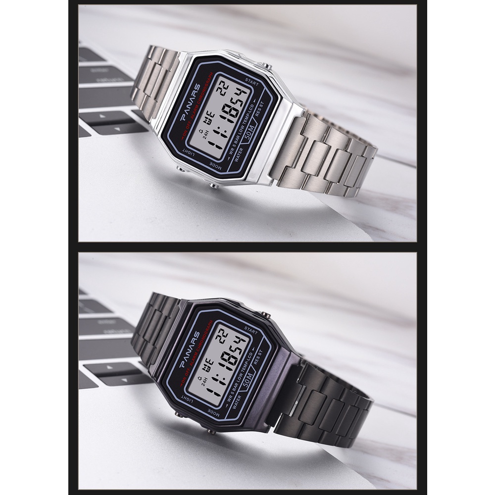Đồng hồ nam nữ PANARS 8126, đồng hồ thể thao điện tử thông minh chống nước cao cấp - TOP WATCH