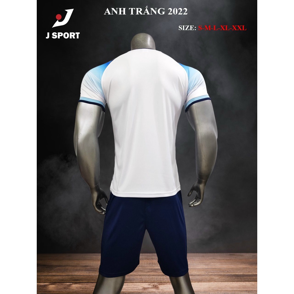 Tuyển Anh - Áo bóng đá in theo yêu cầu .Áo Bóng Đá tuyển Anh WC 2022, 2 màu . Áo Bóng Đá Đẹp, Mẫu Mới 2022