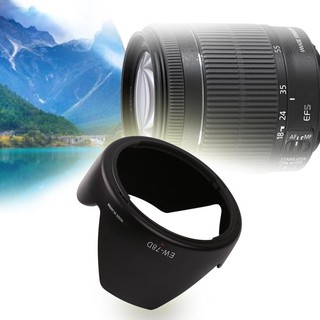 Loa Che Nắng 72mm Cao Cấp Cho Ống Kính Máy Ảnh Canon Ew-78D Ef-S 18-200mm
