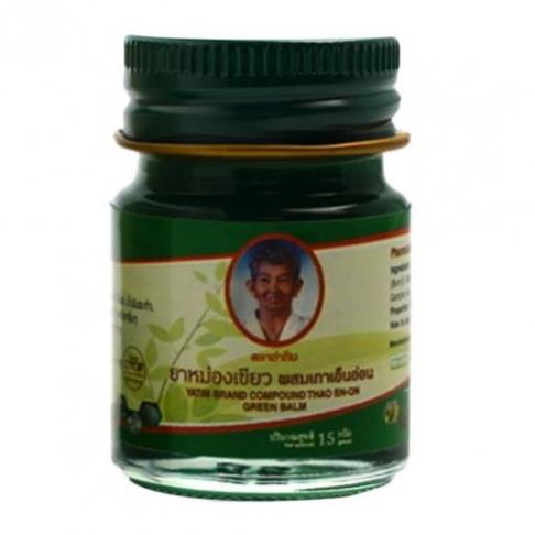 Dầu Cù Là 22 Vị Thái Lan Hũ 15g Otop Herbal Liquid Balm Yatim Brand