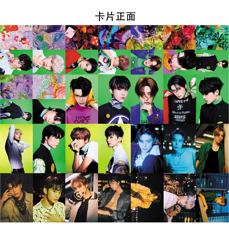 Hộp 55 thẻ hình LOMO nhóm nhạc NCT 127 - The 3rd