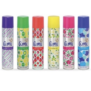 Xịt thơm phòng ami các mùi chai 280ml