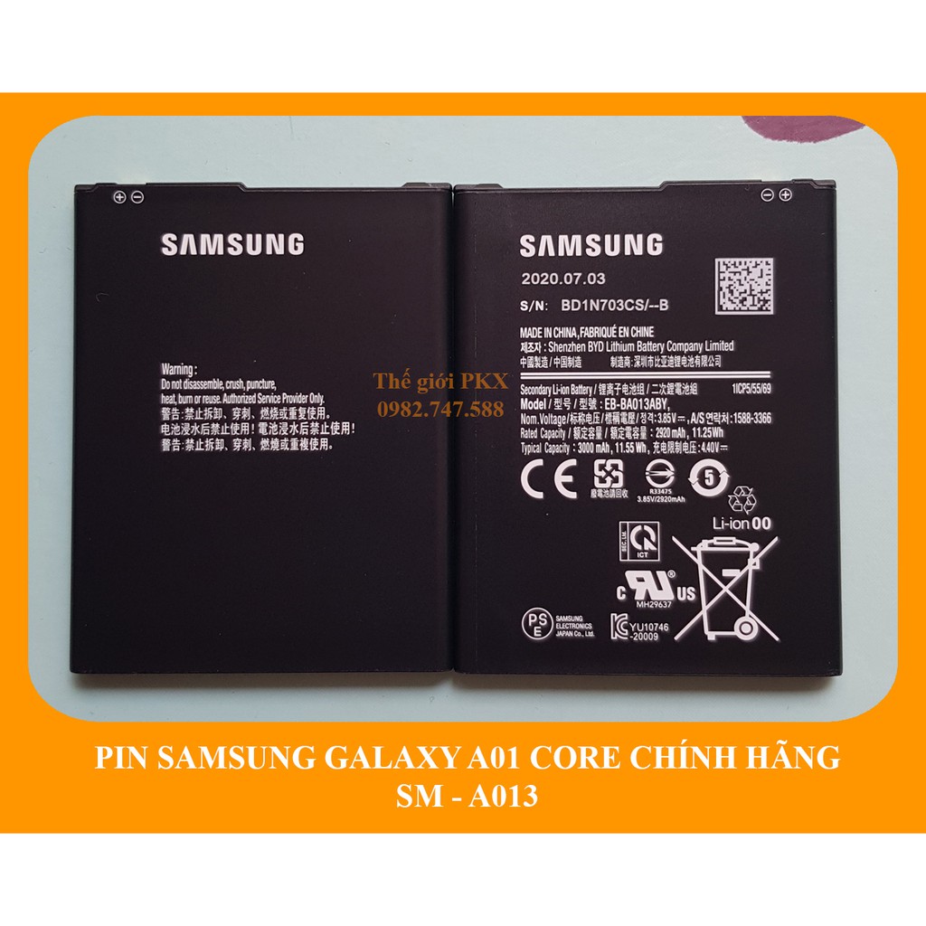 Pin Galaxy A01 Core chính hãng A013
