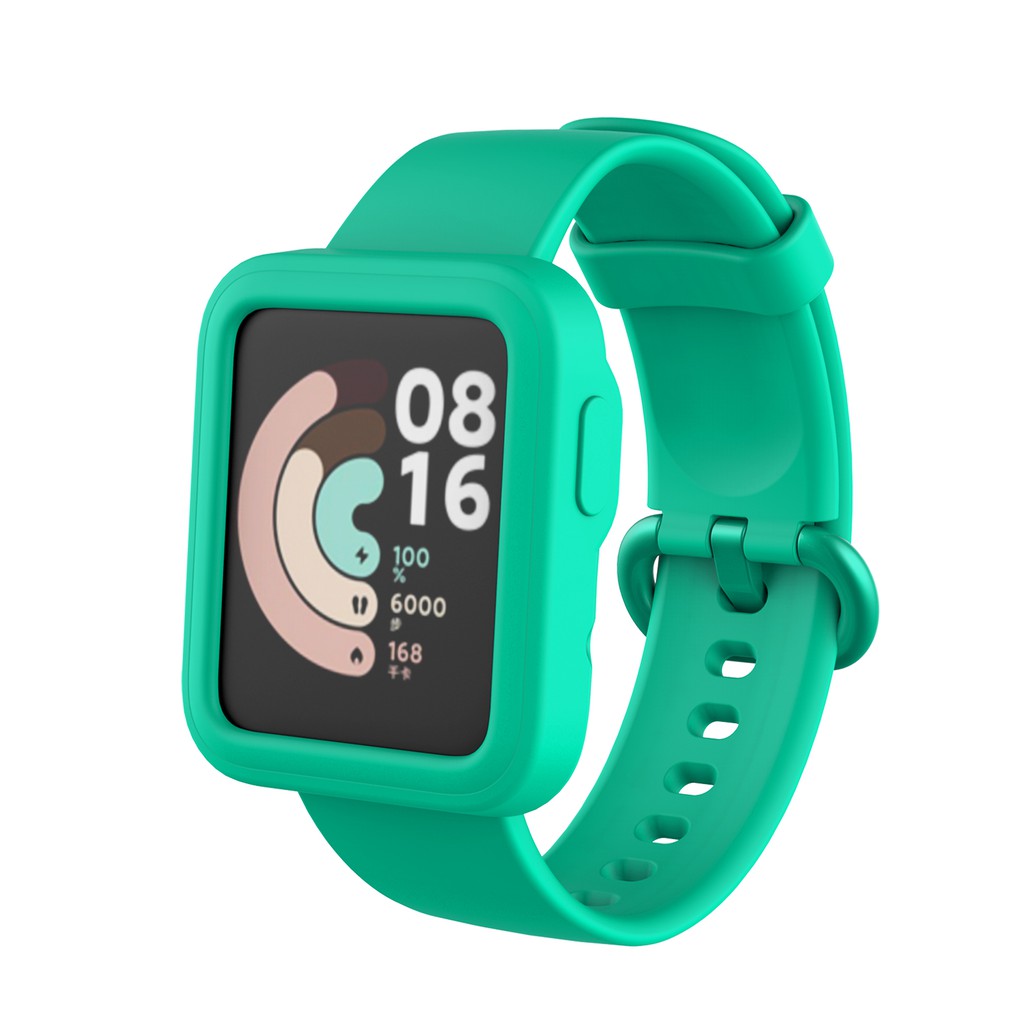 Ốp Bảo Vệ Bằng Silicon Cho Đồng Hồ Xiaomi Mi Watch Lite Phiên Bản Quốc Tế