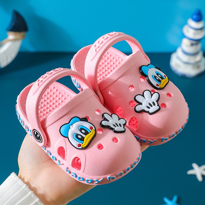 Giày sục, sục cute cho trẻ em gái, trai tập đi Hàn Quốc sành điệu nhẹ êm chân