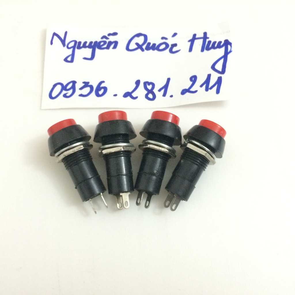 Công tắc nhấn nhả giữ trạng thái 12mm (2 cái)