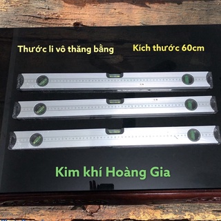 thước livo thăng bằng nhôm dày dặn kích thước 60cm dùng trong xây dựng