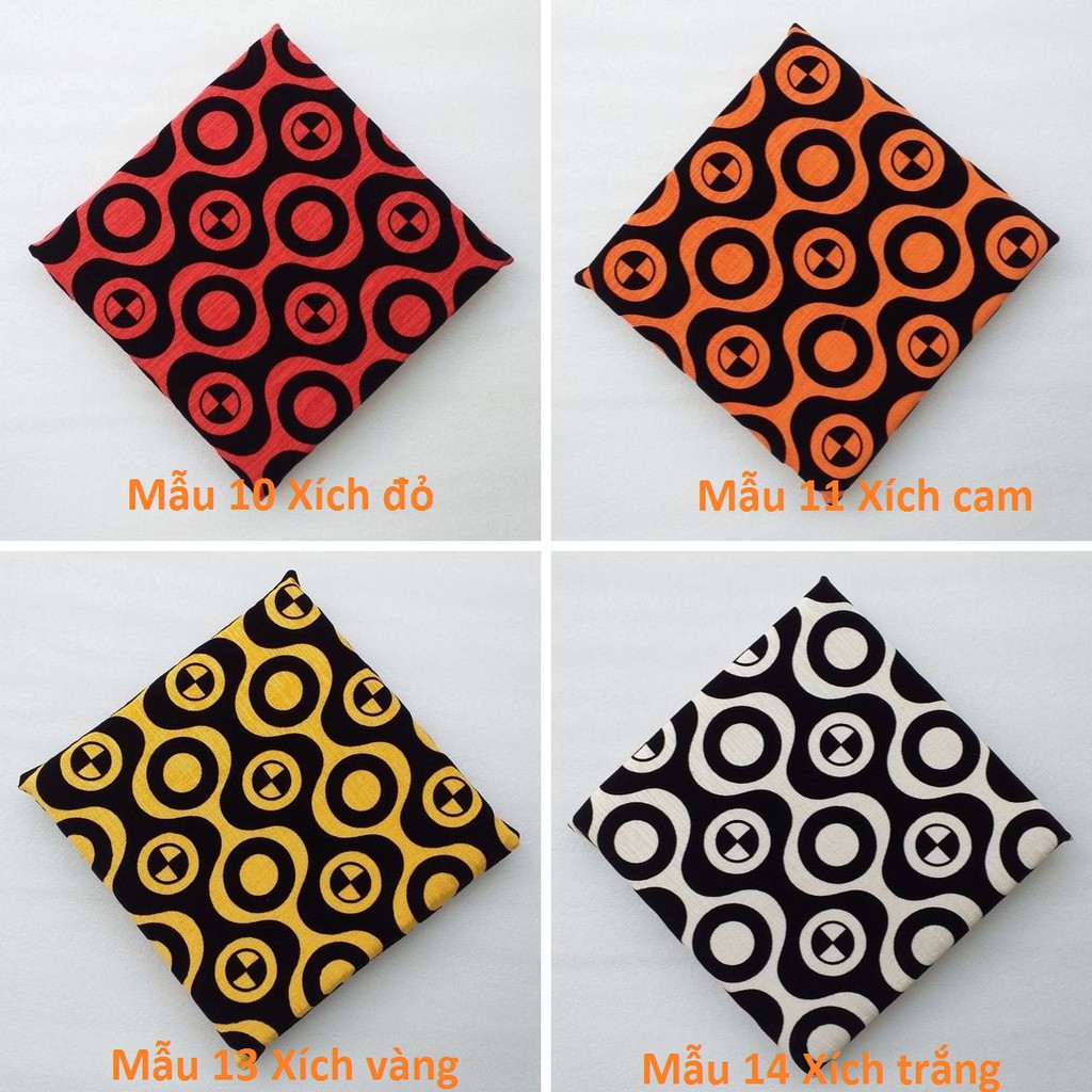 Đệm ngồi bệt, nệm ngồi ghế Vải Gấm chất đẹp