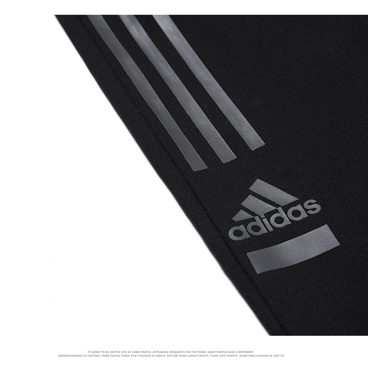 Quần Dài Thể Thao Adidas Co Giãn Thêu Logo Thời Trang Cá Tính Dành Cho Cặp Đôi