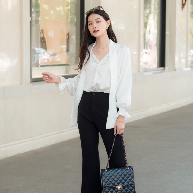 Mia Shirt áo trắng sơ mi