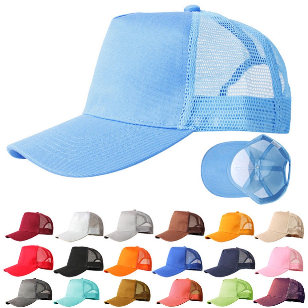 Nón lưỡi trai phối lưới thoáng khí thời trang