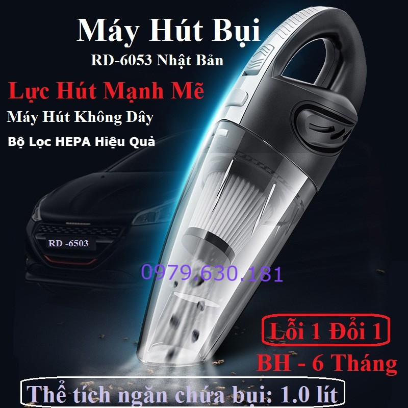 Máy Hút Bụi Cầm Tay Mini Không Dây RD-6053 Nhật Bản | BigBuy360 - bigbuy360.vn
