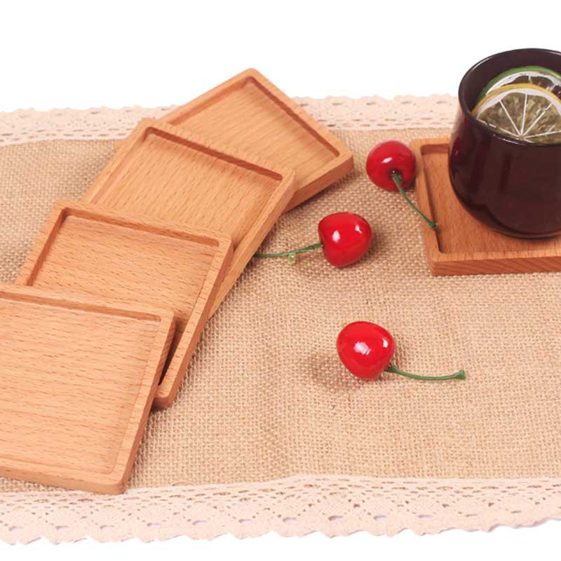 Miếng lót ly bằng gỗ