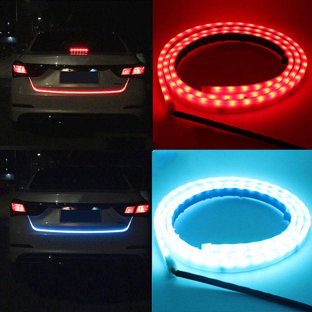 Dải Đèn LED 4 Màu Sắc Gắn Đuôi Xe Hơi Có Thể Điều Chỉnh Dòng Chảy Hiệu
