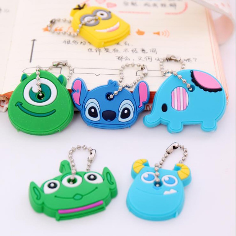 Vỏ Bọc Chìa Khóa Bằng Silicon Họa Tiết Hoạt Hình Dễ Thương Thời Trang 2020 Cho Nam Và Nữ