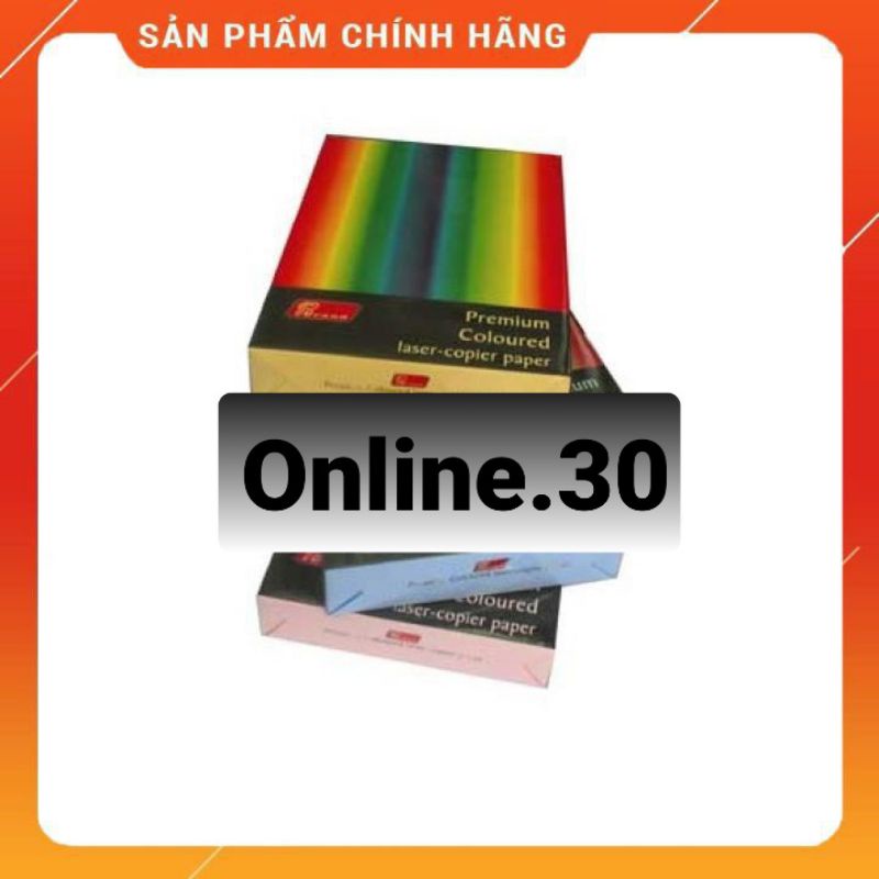 Giấy photo màu pgrand A4.DL80 GSM (500 tờ/1 ram )/ giấy phô tô màu A4
