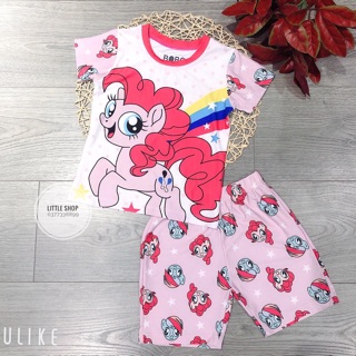 Bộ 3D Ngựa Pony cho bé gái (10-26kg)
