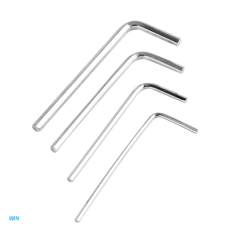 Set 4 Tua Vít Đầu Lục Giác 1.5mm / 2mm / 2.5mm / 3mm Sửa Chữa Máy In 3d