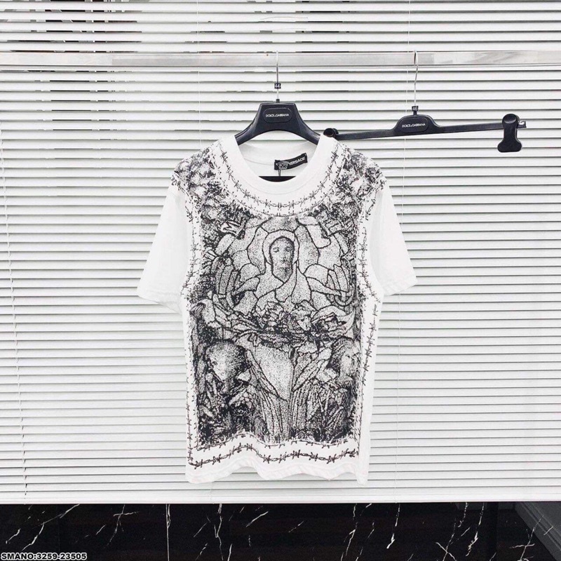 Áo phông nam Versace in hình cao cấp 2352