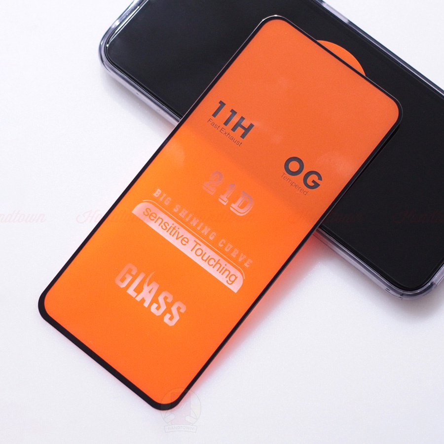 Kính Cường Lực Oppo A95 4G 5G 21D Trong Suốt Full Màn Chống Nước Chống Xước Chống Va Đập Handtown