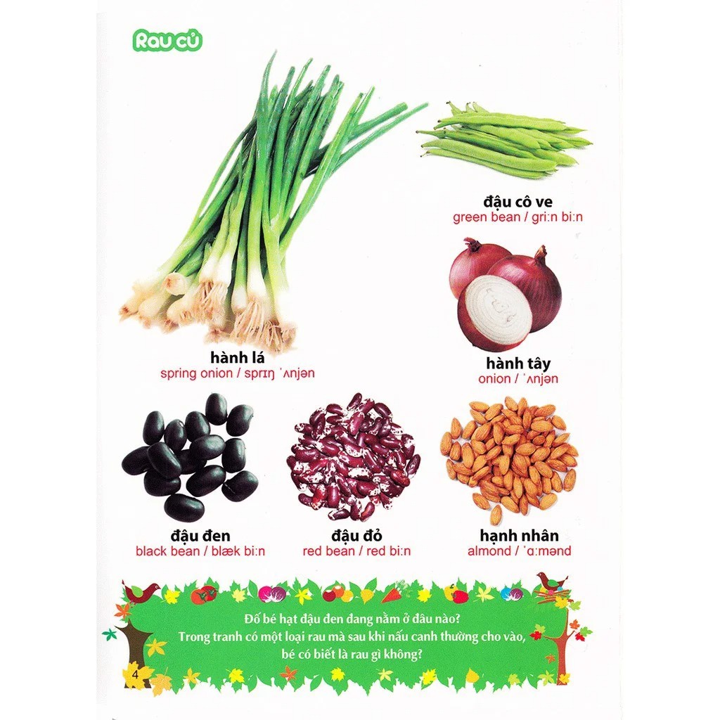 Sách -  Combo 2 Cuốn Bìa Cứng - Từ Điển Tranh Về Rau - Củ - Quả - Hoa (TB) + Từ Điển Tranh Về Các Con Vật (TB)