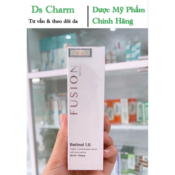 Tinh Chất Fusion Retinol 1.0 30ml Giảm Mụn Ngừa Lão Hoá