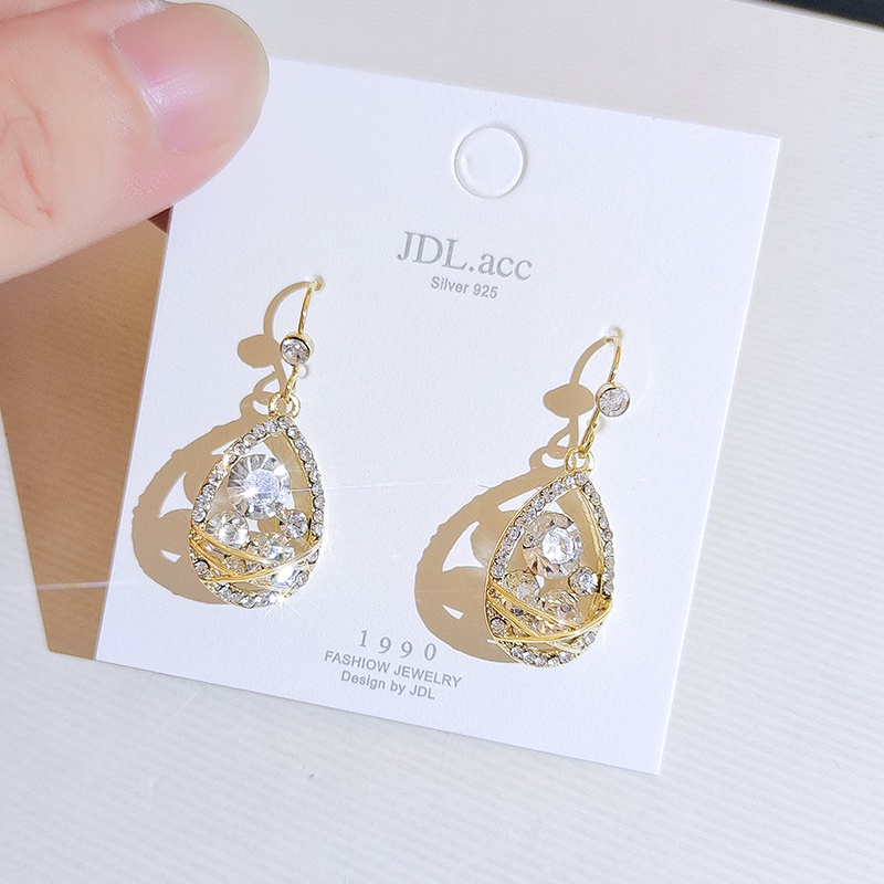 Khuyên tai JIUDUOLAN dáng dài tạo hình độc đáo thời trang cho nữ