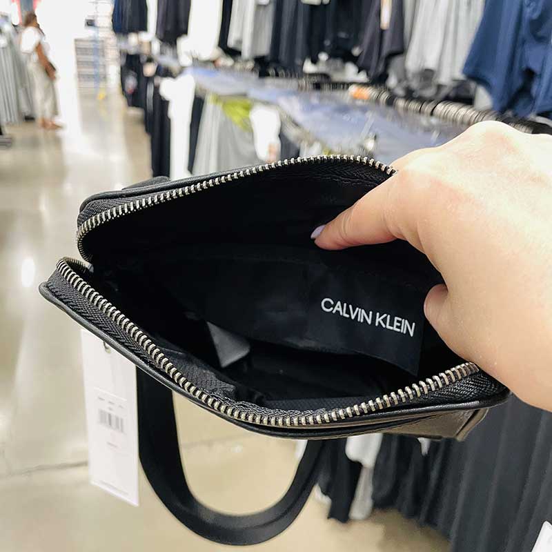 Túi Calvin Klein Logo Crossbody Bag, Black/Brown