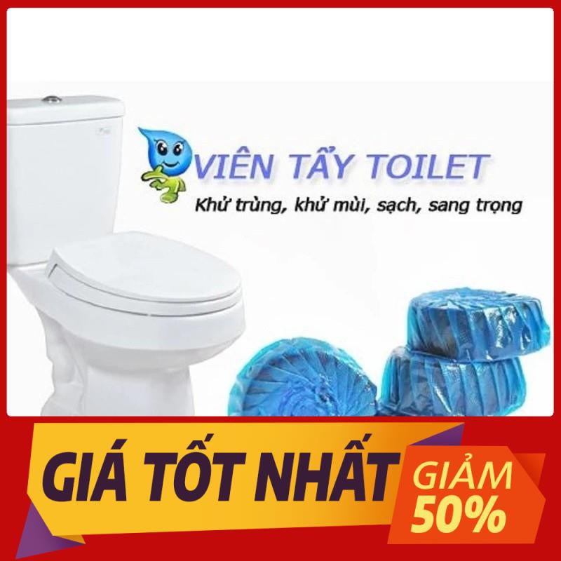 ComBo 10 Viên Thả Bồn Cầu Khử Mùi Hàn Quốc (Gói 10 viên)- viên tẩy bồn cầu một lần