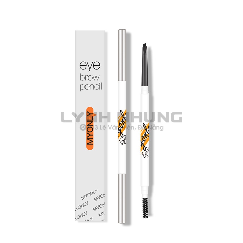 Chì kẻ mày 2 đầu MYON chống nước lâu trôi tam giác nhỏ