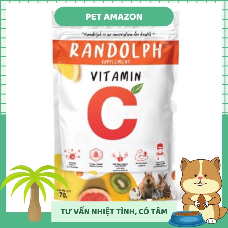 Viên Hỗ Trợ Randolph Bổ Sung Vitamin C Cho Hamster ,Chinchilla,Thỏ ,Bọ Ú, Sóc Bắc Mỹ