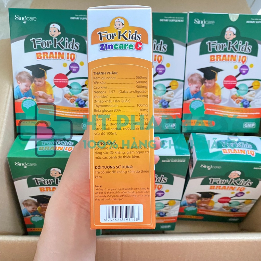 FOR KIDS ZINCARE C - Bổ sung kẽm , tăng sức đề kháng cho trẻ