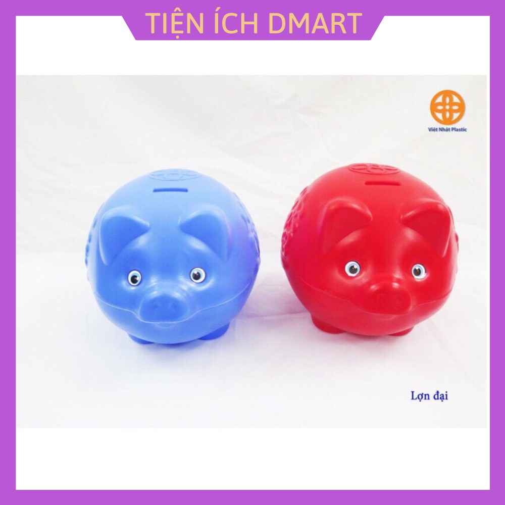 Lợn nhựa tiết kiệm , heo nhựa tiết kiệm cho bé nhiều màu sắc