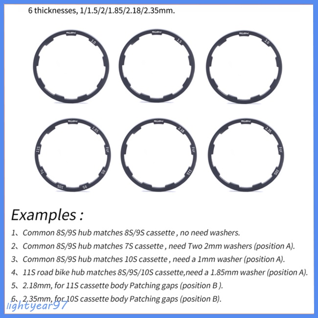 Líp Xe Đạp Leo Núi Bằng Hợp Kim Nhôm 10s 11s Chất Lượng Cao