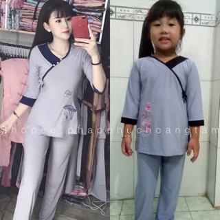 ĐỒ LAM ĐI CHÙA # THUN TIM NƠ MẸ VÀ BÉ