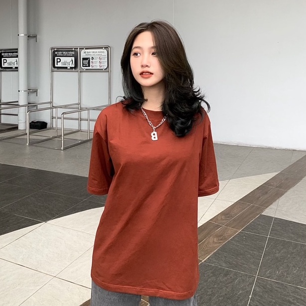 Áo thun trơn tay lỡ WEARIT chất liệu cotton thun lạnh co dãn 4 chiều kiểu dáng unisex nam nữ, thời trang oversize