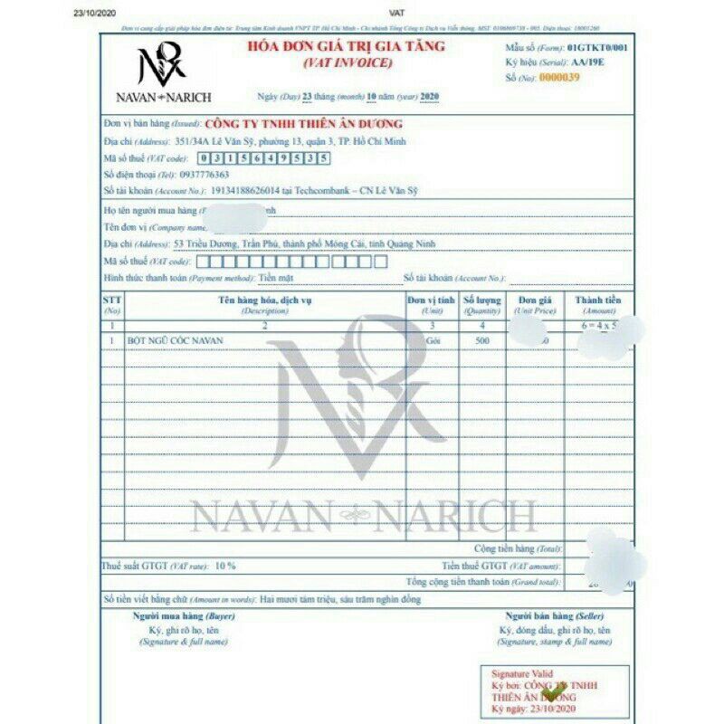 DATE MỚI - Ngũ cốc navan đủ loại hạt 800gr