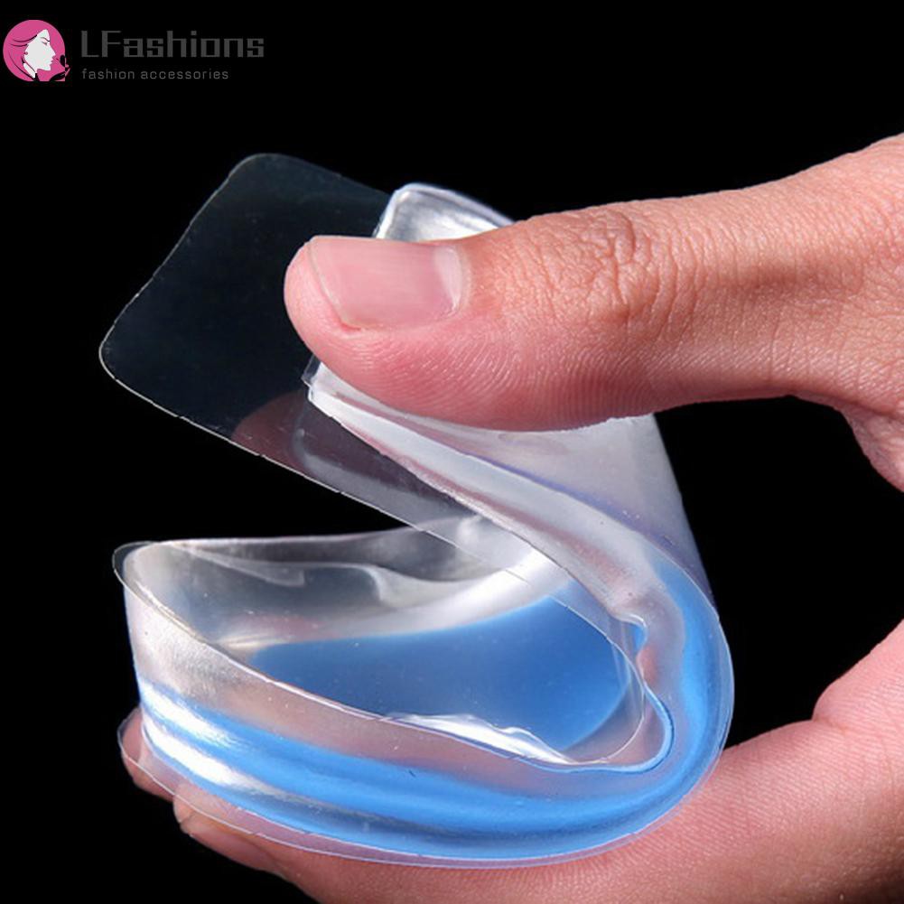 Lfashion❤ Heel Support Pad Cup Gel Silicone Shock Cushion Orthotic Insole Plantar Car