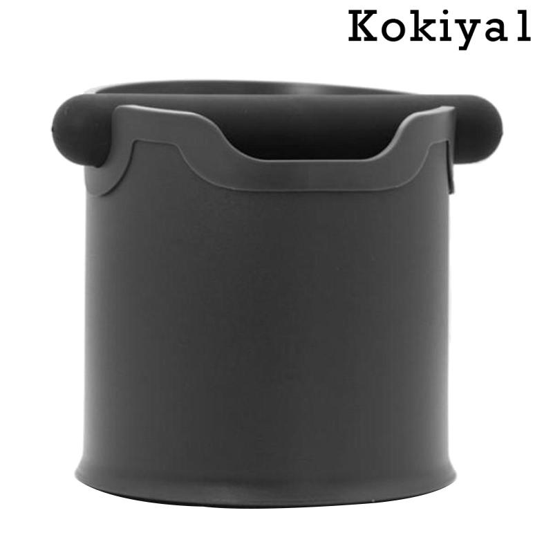 [HOT] Coffee Grounds Knock Out Box Coffee Waste Bin Box Detachable Knock Bar Red