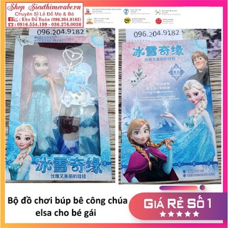 Bộ Đồ Chơi Búp Bê công chúa Elsa