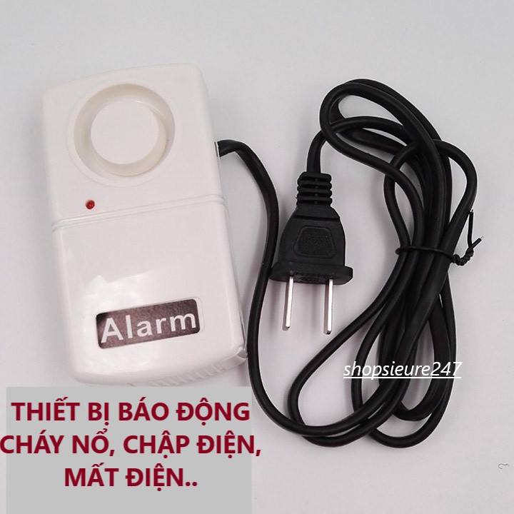 (SIÊU RẺ) THIẾT BỊ BÁO ĐỘNG MẤT ĐIỆN, CHÁY NỔ, CHẬP ĐIỆN (GIÁ SỈ)