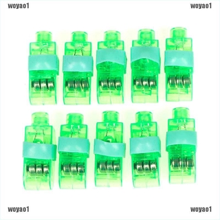 Bộ 10 Đèn LED Đeo Ngón Tay Độc Đáo
