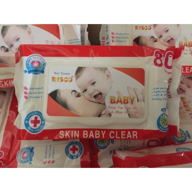 Freeship 99k TQ_Khăn ướt 80 tờ