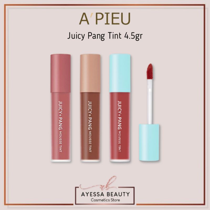 (Hàng Mới Về) Son Kem A 'Pieu Juicy Màu Mượt Mà