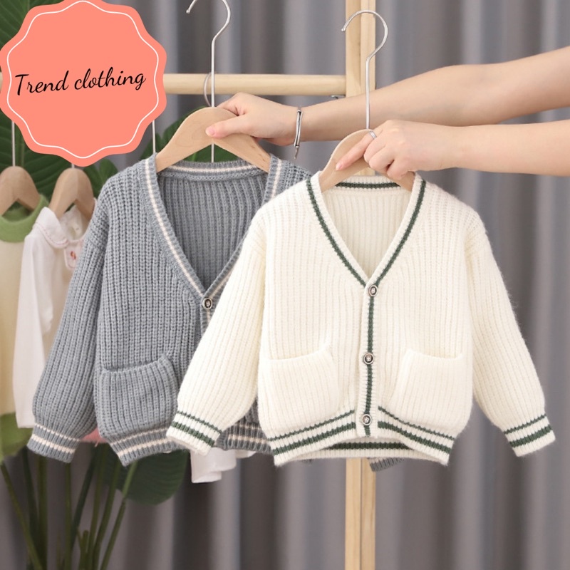 Áo Khoác Cardigan💗FREESHIP EXTRA💗 CHẤT DÀY DẶN 💗cho bé từ 0~5 tuổi