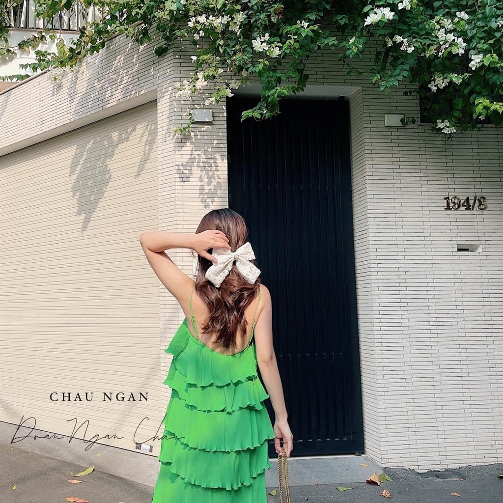 Đầm Maxi Dập Li 5 Tầng 2 Dây Cực Hót | BigBuy360 - bigbuy360.vn