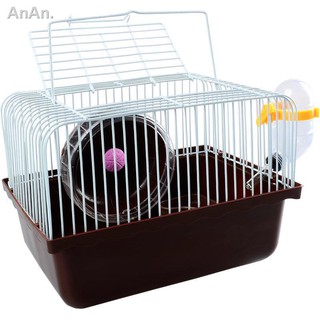 Lồng Nuôi Chuột Hamster Có Ngăn Đựng Thức Ăn Tiện Dụng
