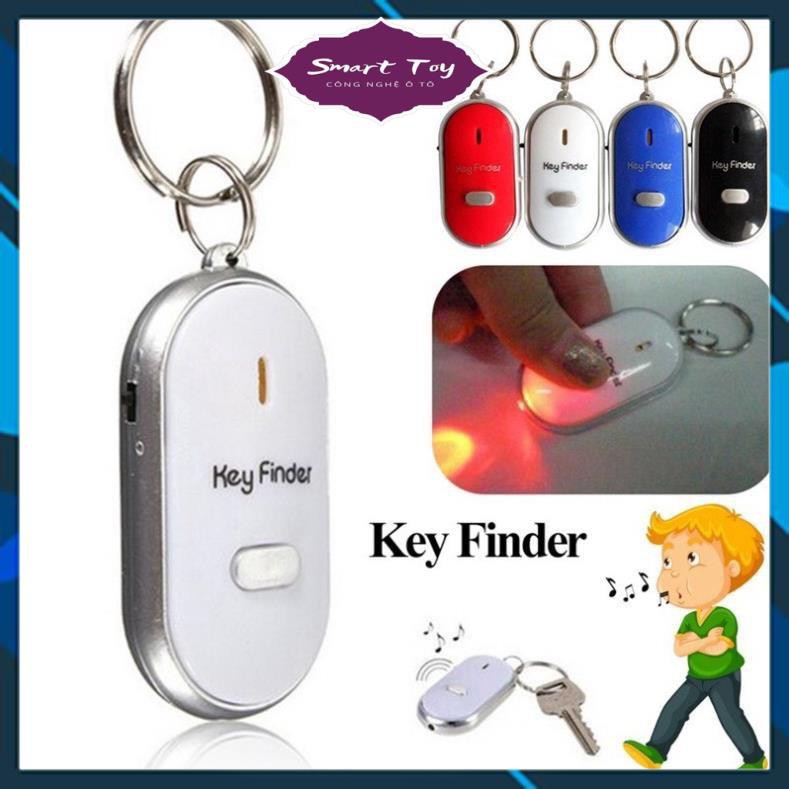 ⚡️KEY FINDER⚡️ Móc Chìa Khóa Huýt Sáo Gắn Thiết Bị Định Vị GPS Có Đèn Nhấp Nháy Chất Lượng Cao