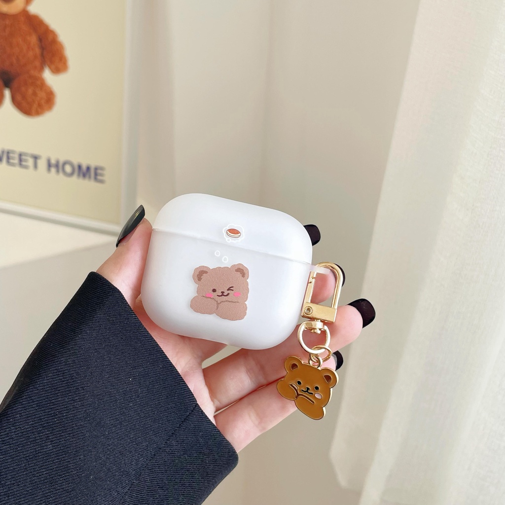 Vỏ Bảo Vệ Hộp Đựng Tai Nghe AirPods3 / AirPods2gen / 3 / 2021 Bằng Da Pu Sang Trọng Ốp